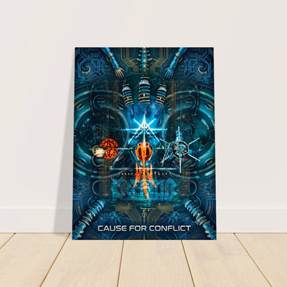 Kreator Poster - Cause for Conflict Album Art Posrer - Heavy Metal Deco 2