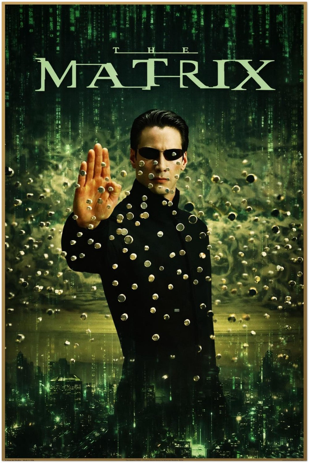 THE MATRIX MOVIE POSTER - THE CHOOSEN ONE - KORE ART STUDIOS EXLUSIVE