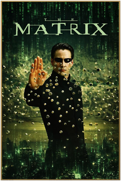 THE MATRIX MOVIE POSTER - THE CHOOSEN ONE - KORE ART STUDIOS EXLUSIVE