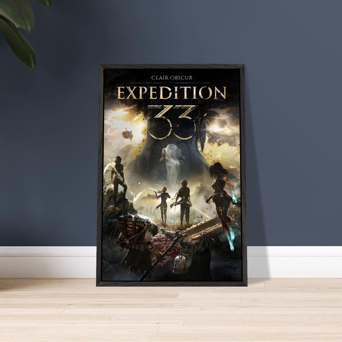 CLAIR OBSCUR EXPEDITION 33 GAMING POSTER 24X36 FRAMED POSTER - FANTASY RPG ART 2
