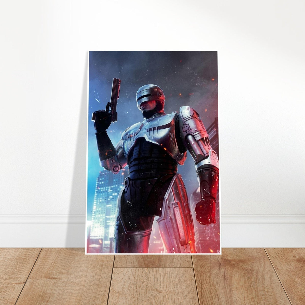 ROBOCOP POSTER ROGUE CITY PS5 COVER ART CYBERPUNK POLICE ACTION GAME 2