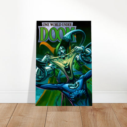 FANTASTIC FOUR - 2025 DOCTOR DOOM MARVEL COMICS COVER ART POSTER 2