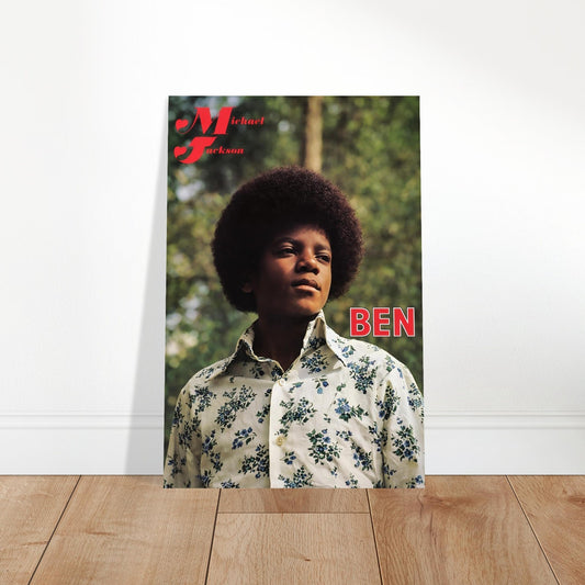 Michael Jackson – Ben Album Art POSTER – Classic Soul Pop Era Cover - MOTOW 2