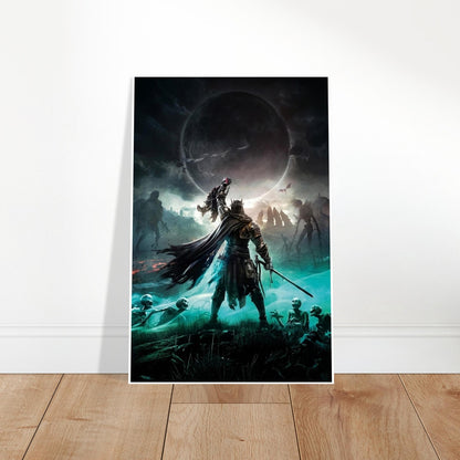 LORDS OF THE FALLEN POSTER PS5 GAME COVER ART DARK FANTASY UNDEAD WARRIOR SCENE 2
