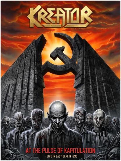 Kreator Poster - At The Pulse of Kapitulation Album Art Power - Heavy Metal Deco