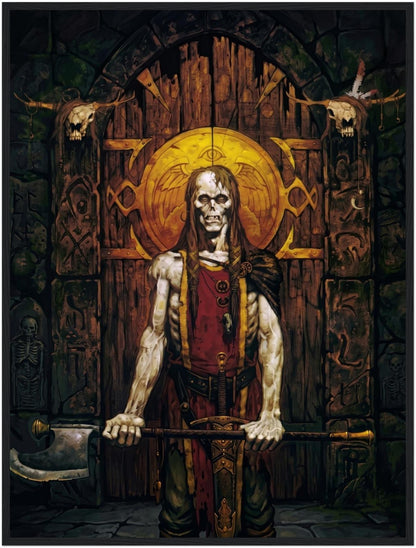 Guardian by Gerald Brom (1995) - Framed Poster 24in x 32in