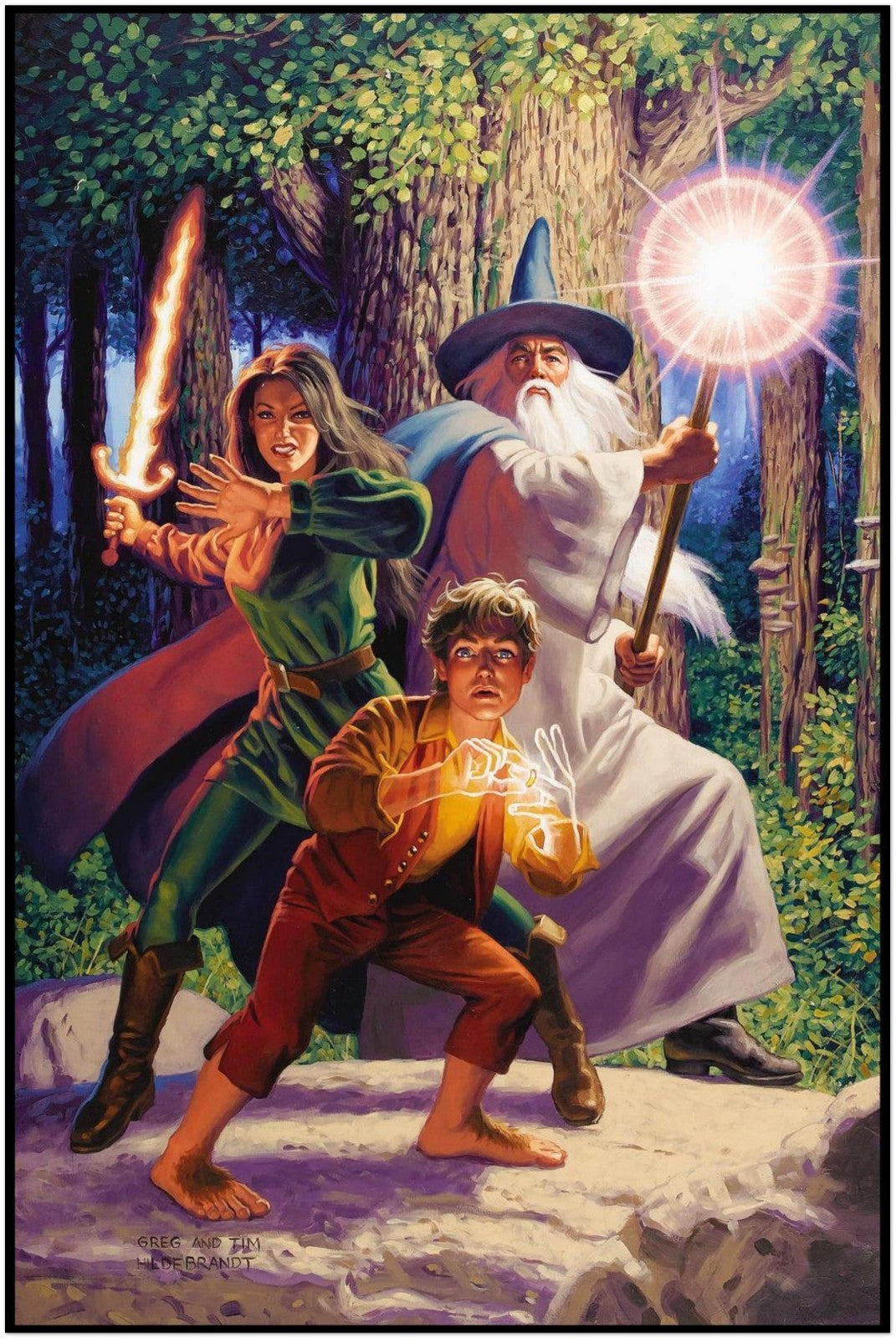 ARWEN JOINS THE QUEST POSTER BY THE BROTHERS HILDEBRANDT FANTASY MAGIC ADVENTURE