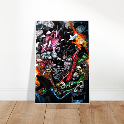 SIMON BISLEY POSTER - ABSOLUTE BATMAN #6 VARIANT COVER COMIC BOOK ART 2