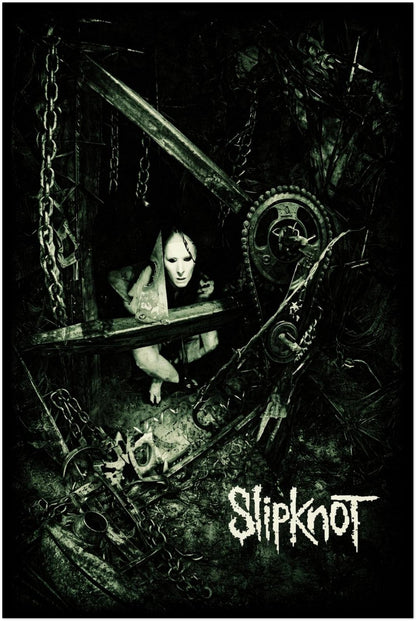 Slipknot Poster - Mate Feed Kill Repeat Album Art - Heavy Metal Wall Art Fan