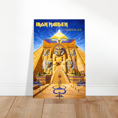 Iron Maiden - Powerslave Album Poster - Heavy Metal Art 2