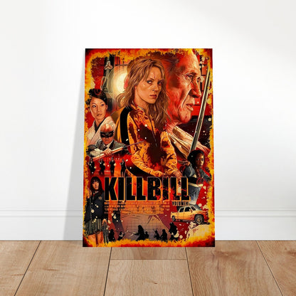 KILL BILL VOLUME 1 MOVIE POSTER QUENTIN TARANTINO UMA THURMAN REVENGE SAMURAI 2