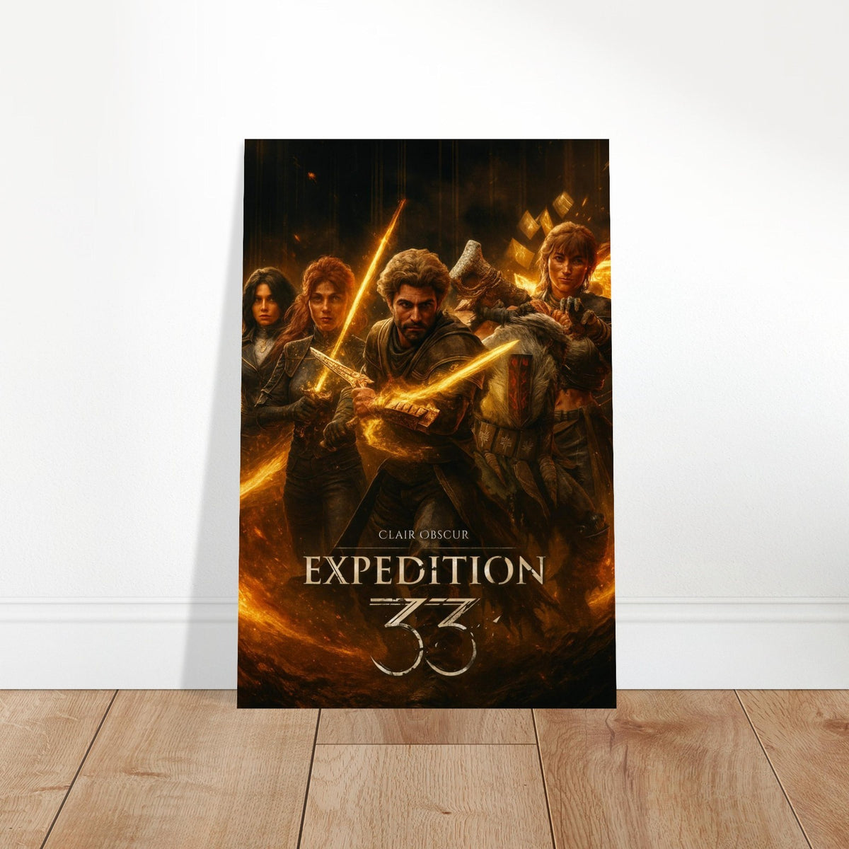 EXPEDITION 33 POSTER – CLAIR OBSCUR DARK FANTASY RPG GAME ART PRINT 2
