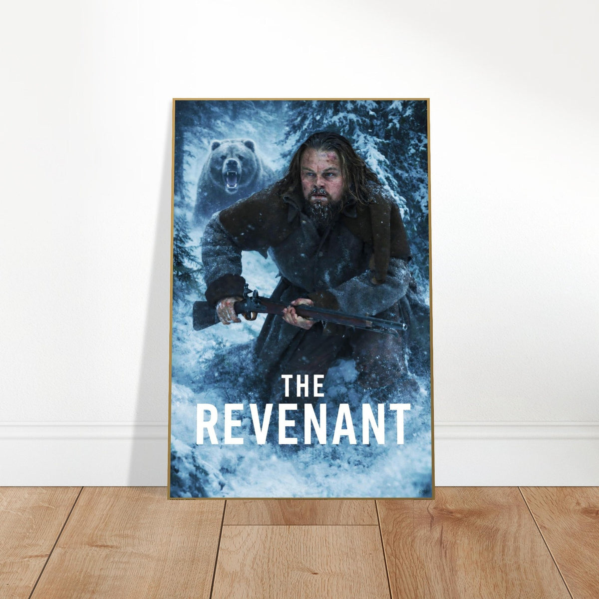 THE REVENANT MOVIE POSTER - BEAR THREAT - KORE ART STUDIOS EXLUSIVE 2