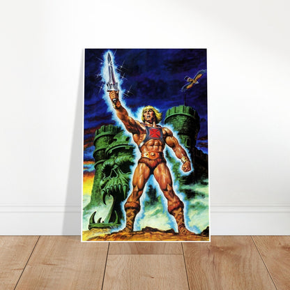 He-Man Masters of the Universe Poster – Earl Norem Art, MOTU Wall Decor 2
