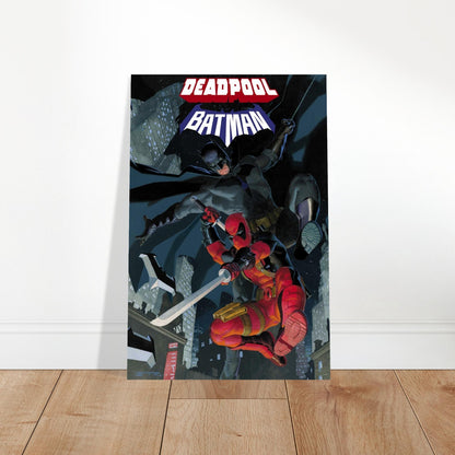 DEADPOOL BATMAN CROSSOVER MARVEL DC GREG CAPULLO COMIC ART POSTER 2