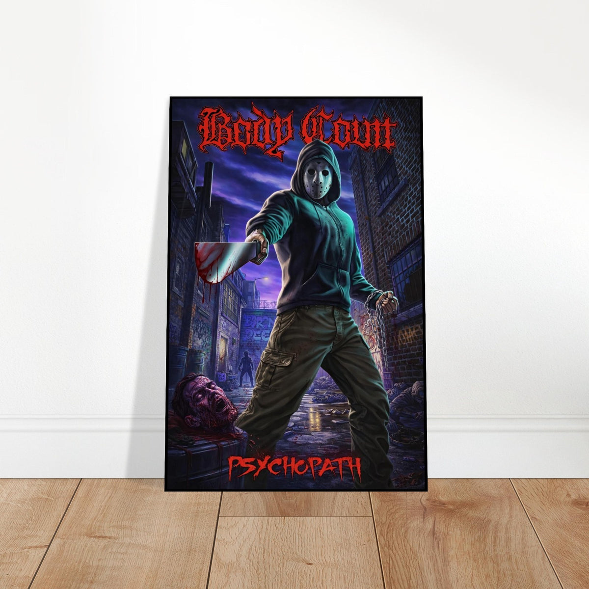 Body Count Poster - Psycopath Album Art - Heavy Metal Wall Art Fan Deco 2