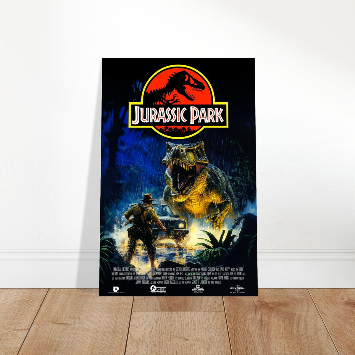 Jurassic Park Movie Poster – Universal (1993) - Custom Poster - Kore Art Studio 2