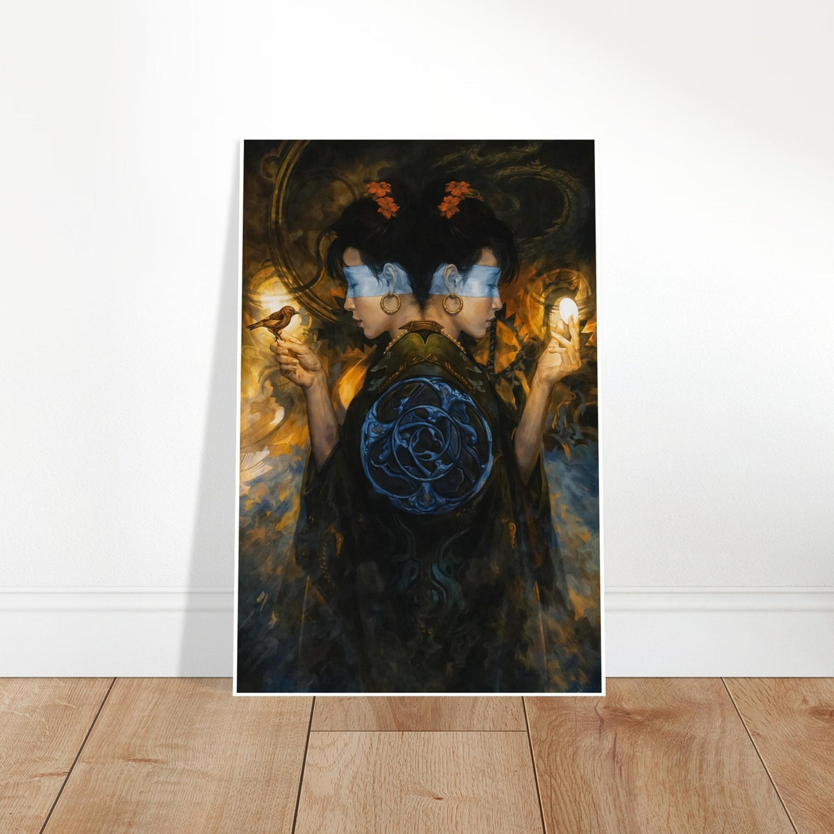 MAGIC THE GATHERING POSTER – TIME STOP CARD ART 2