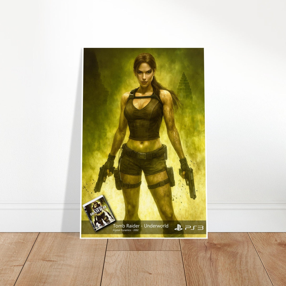 TOMB RAIDER UNDERWORLD LARA CROFT GAMING POSTER - PREMIUM MATTE PRINT 2