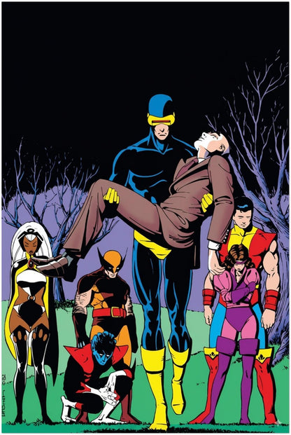 UNCANNY X-MEN PAUL SMITH 1983 CYCLOPS STORM WOLVERINE CLASSIC POSTER