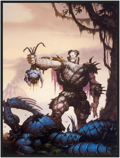 Anti-Monster by Gerald Brom (1994) - Framed Poster 24x32
