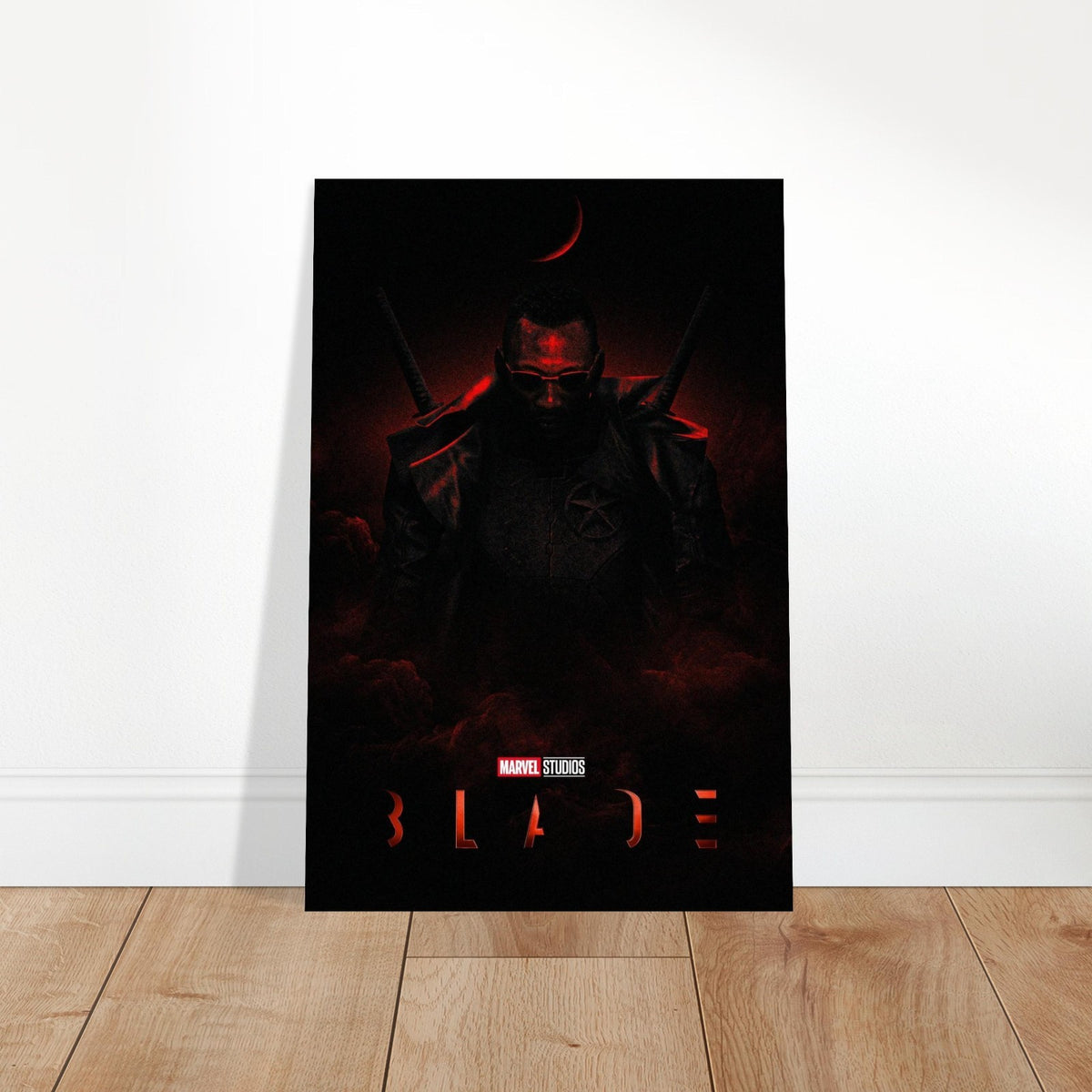 BLADE MARVEL STUDIOS MCU VAMPIRE HUNTER DARK SUPERHERO MOVIE POSTER 2