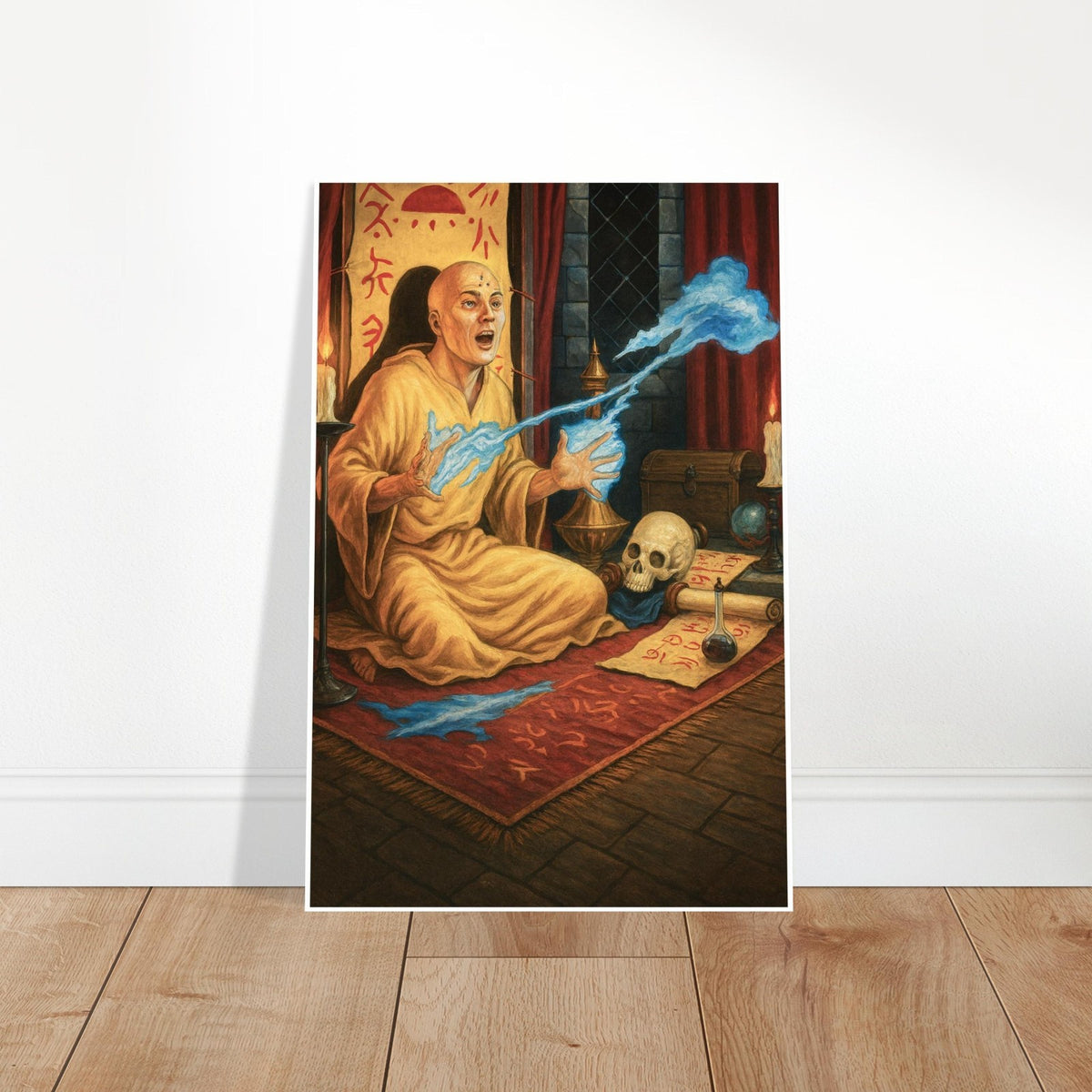 CONTROL MAGIC MAGIC THE GATHERING INSPIRED MIND MANIPULATION WIZARD POSTER 2