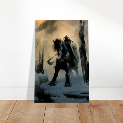 Death Dealer by Frank Frazetta - Poster of Magazine Cover Artwork - Comics Art 2