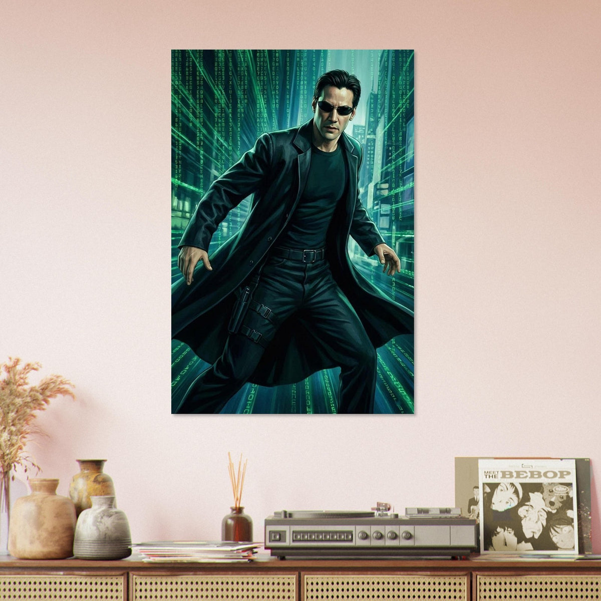 NEO THE MATRIX MOVIE POSTER - Sci-Fi Hacker Art - Original Kore Studios 3