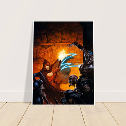 Heretic by Gerald Brom  (1994) - Fantasy Art Poster 2