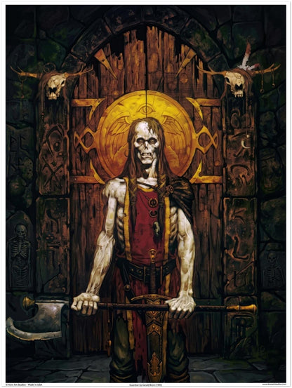 Guardian by Gerald Brom  (1995) - Fantasy Art Poster