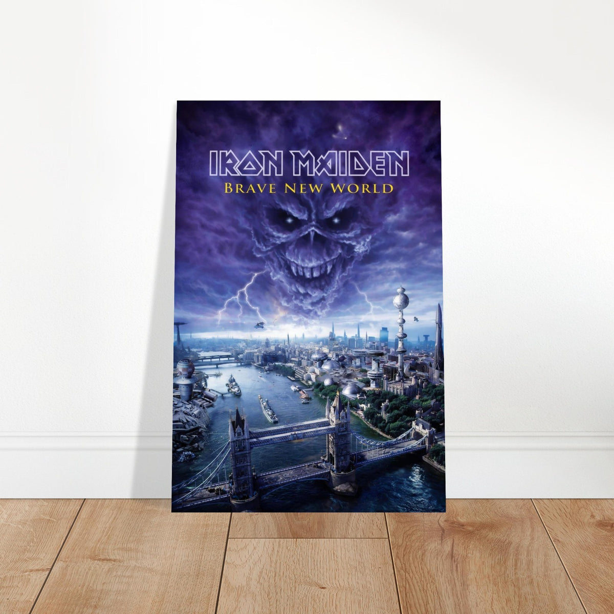 Iron Maiden - Brave New World Album Poster - Heavy Metal Art 2