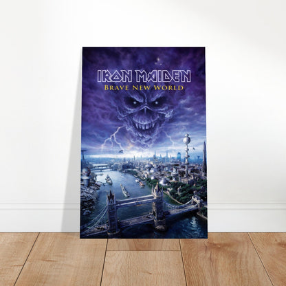 Iron Maiden - Brave New World Album Poster - Heavy Metal Art 2