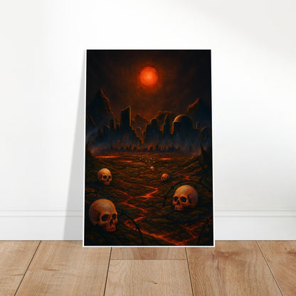 ARMAGEDDON MAGIC THE GATHERING INSPIRED APOCALYPSE WASTELAND FANTASY POSTER 2