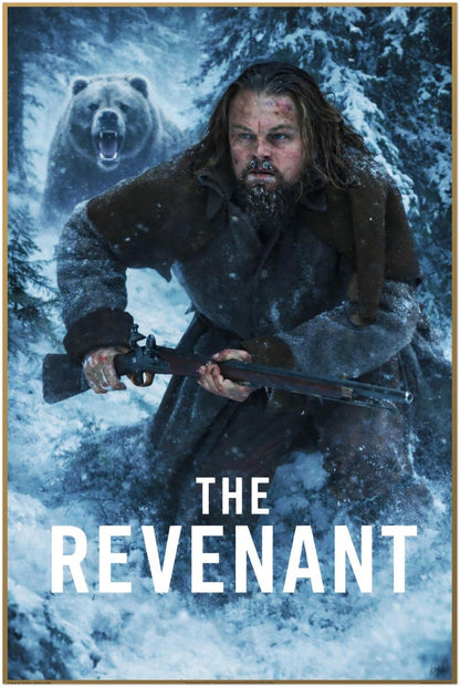 THE REVENANT MOVIE POSTER - BEAR THREAT - KORE ART STUDIOS EXLUSIVE
