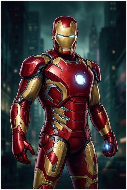 IRON MAN POSTER – ORIGINAL ART BY KORE STUDIOS