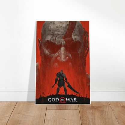 God of War Poster – Brutality of a Soul 2020 Art – Kratos Battle Print 2