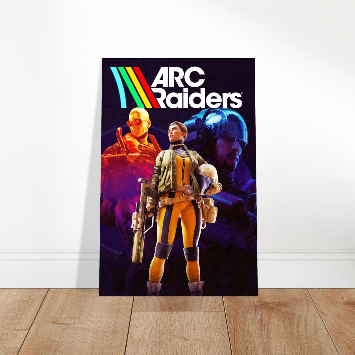 ARC RAIDERS POSTER – SCI-FI GAME ART PRINT | RETRO-FUTURE ACTION UNFRAMED 2