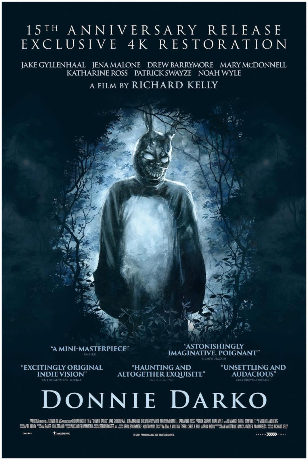 Donnie Darko Movie Poster - Cinema Advertises - Hollywood - Top Quality