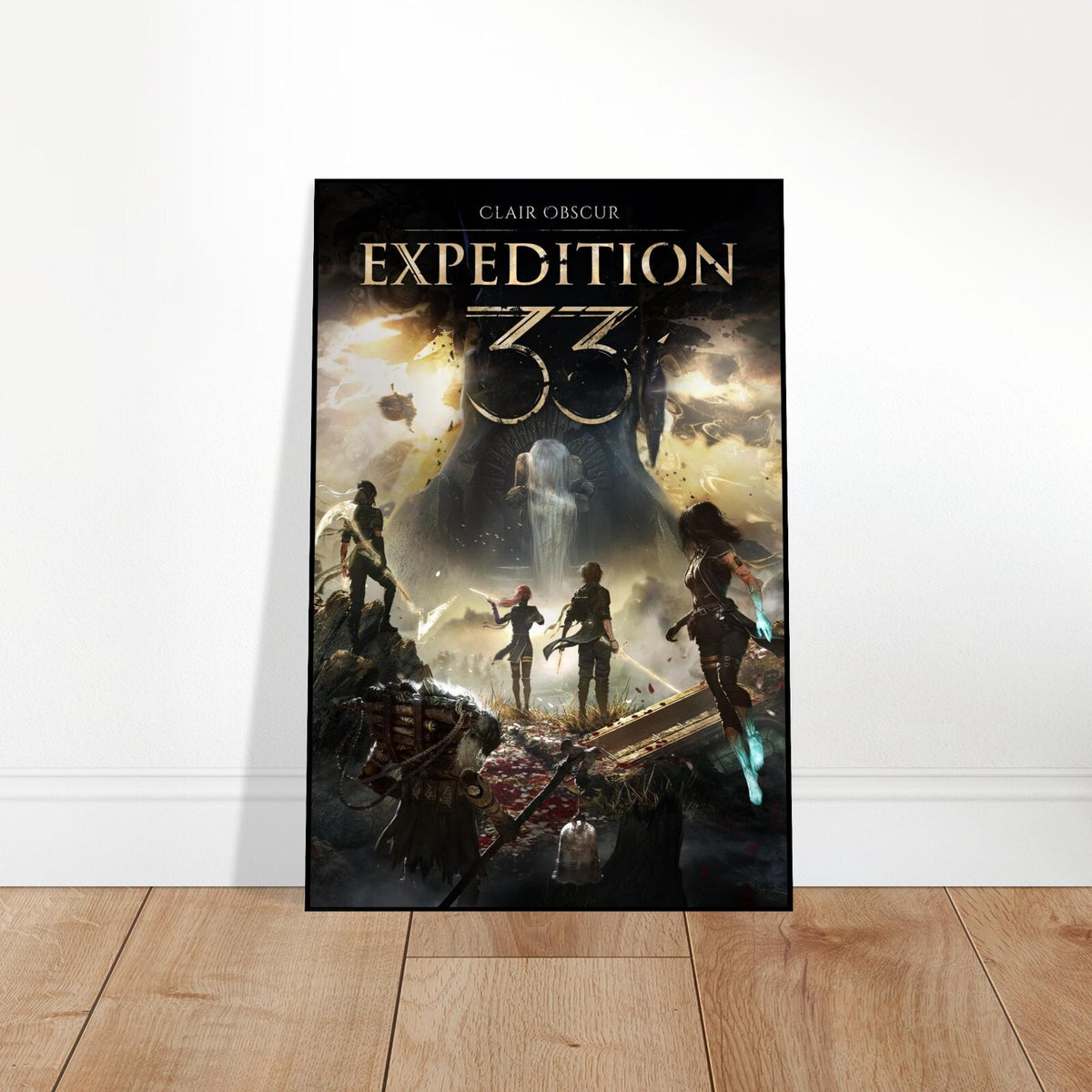 Clair Obscur Expedition 33 Poster – RPG Fantasy Game Deco Wall Art 2025 2