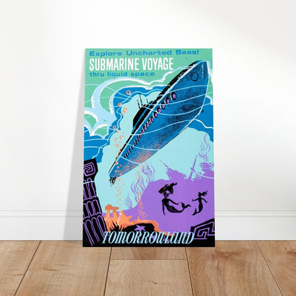 DISNEY - SUBMARINE VOYAGE - TOMORROWLAND ATTRACTION POSTER 2