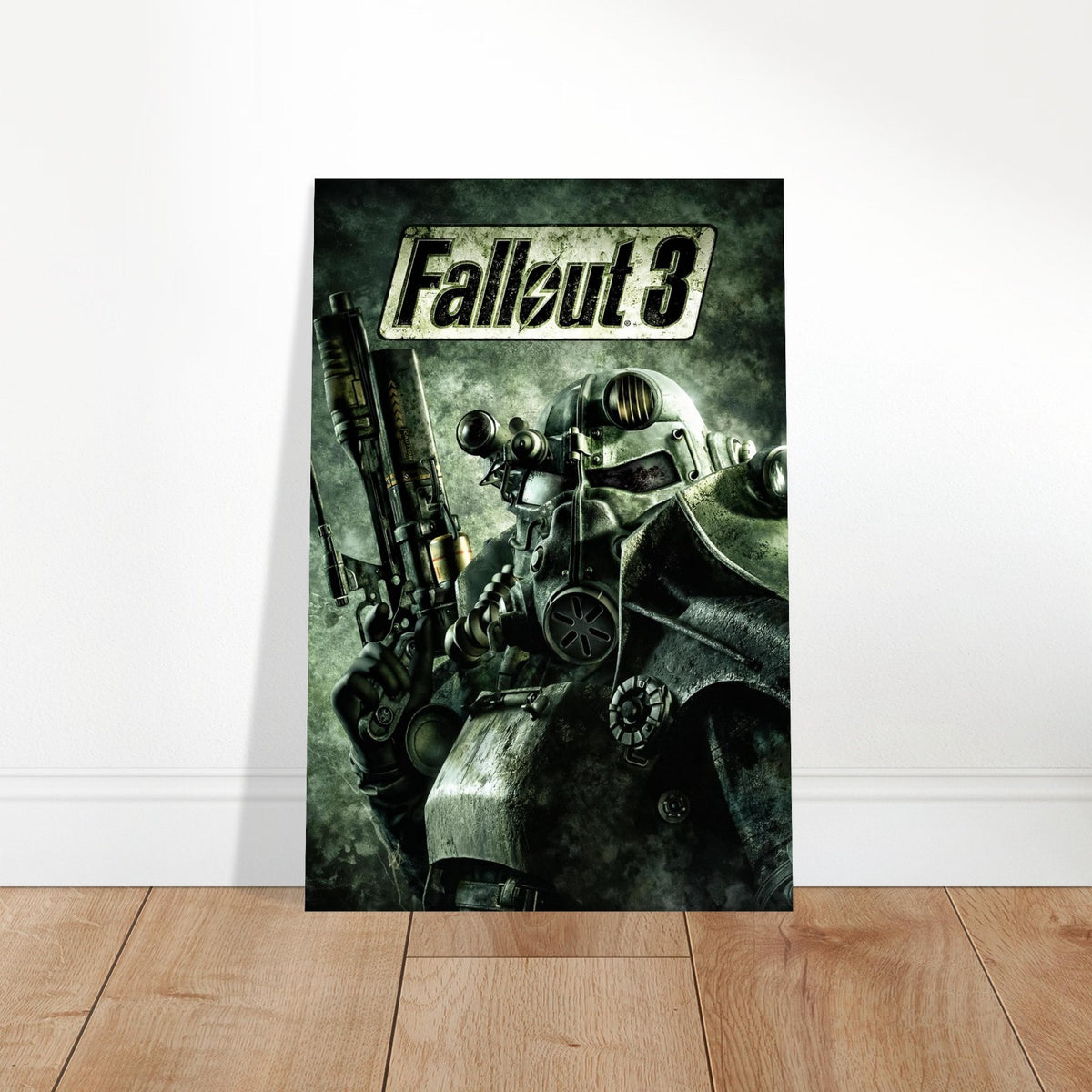 FALLOUT 3 POSTER – POWER ARMOR ENCLAVE SOLDIER ART FROM POST-APOCALYPTIC GAME 2