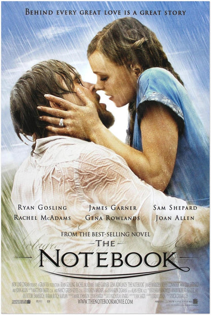The Notebook Movie Poster - Cinema Advertises - Hollywood - Top Quality