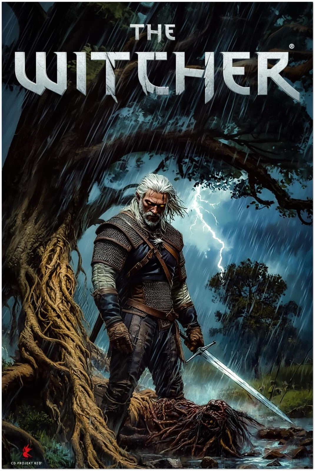 The Witcher Poster – CD Projekt Red Promo Art (2020)