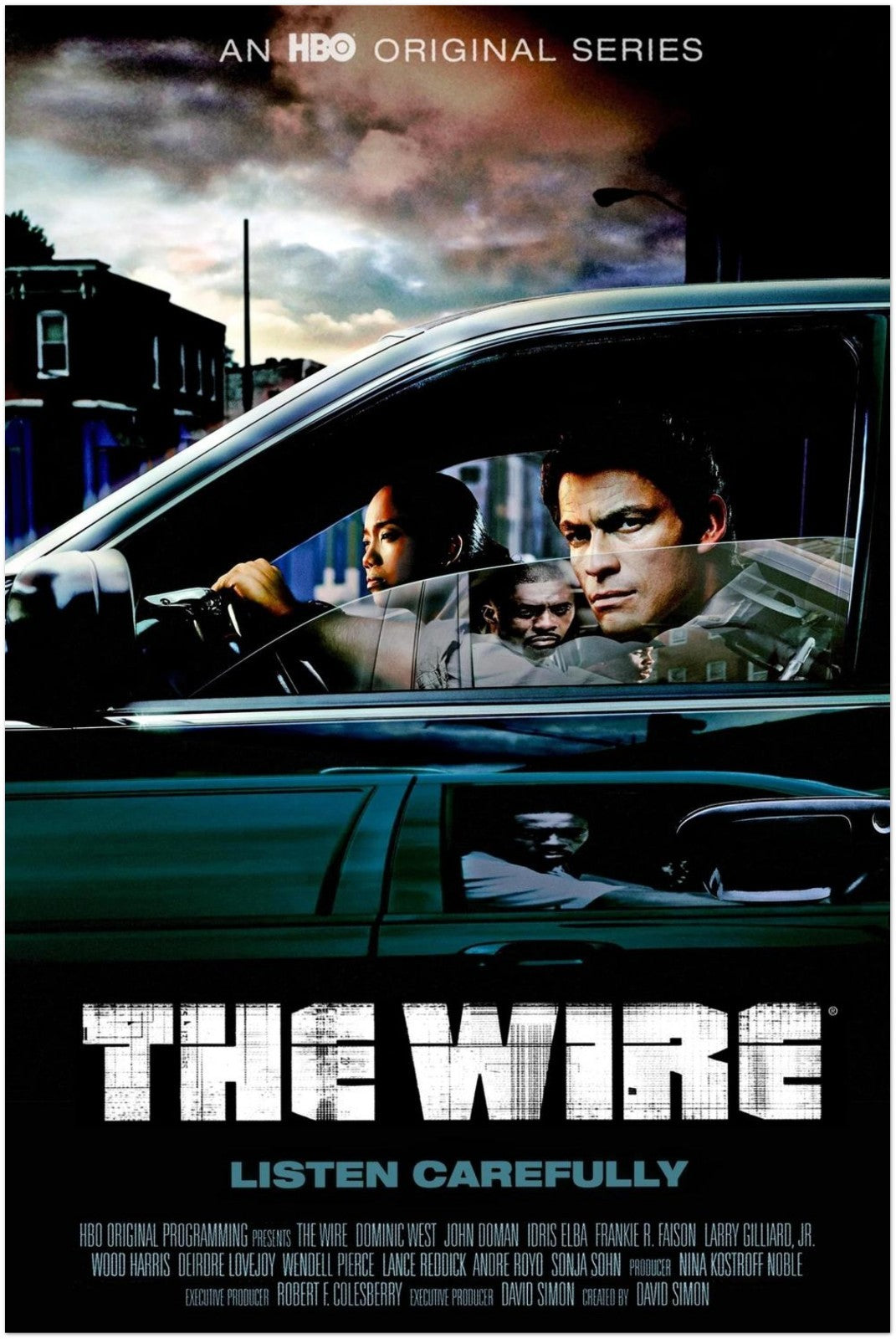 The Wire Series Poster - Cinema Advertises - Hollywood - Top Quality