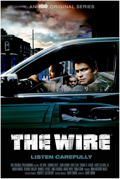 The Wire Series Poster - Cinema Advertises - Hollywood - Top Quality