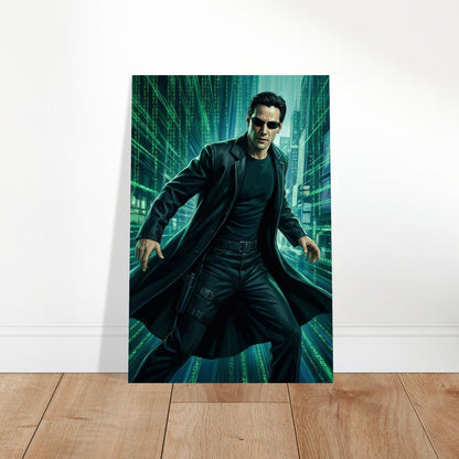 NEO THE MATRIX MOVIE POSTER - Sci-Fi Hacker Art - Original Kore Studios 2