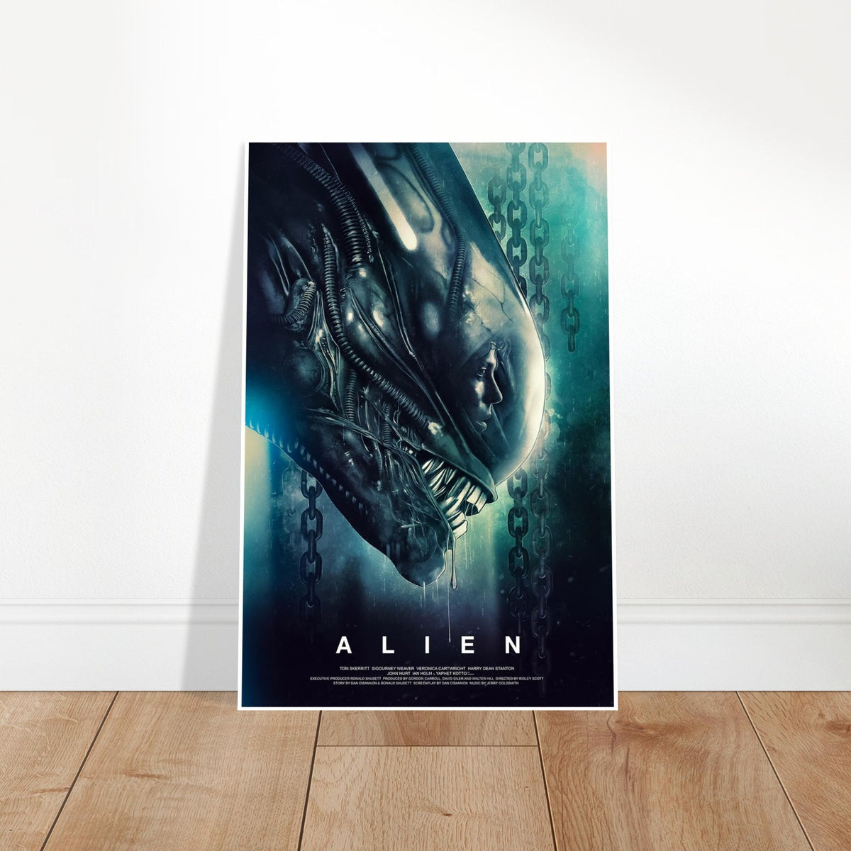 ALIEN 1979 RIDLEY SCOTT H.R. GIGER XENOMORPH CLASSIC SCI-FI HORROR MOVIE POSTER 2