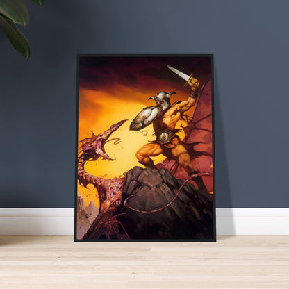 Rot Fang by Gerald Brom (1993) - Framed Poster 24in x 32in 2