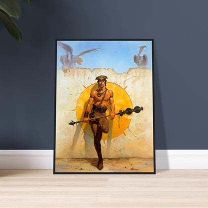 Grave Expectations by Gerald Brom (1991) - Framed Poster 24in x 32in 2